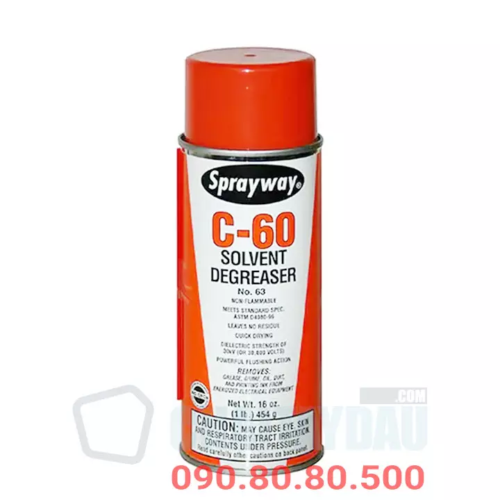 Chai tẩy dầu Sprayway C60 No63